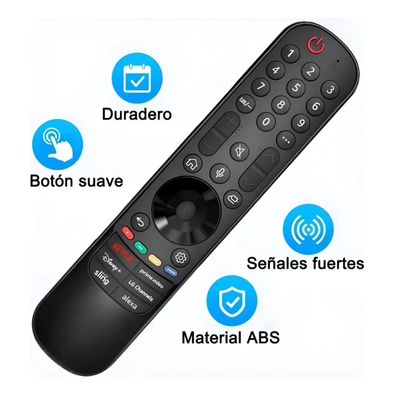 Control Remote Para LG Magic Mr24gn 2024 Con Comando De