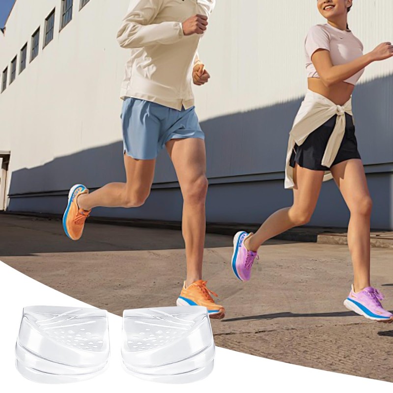 3-Layers Overpronation Insoles, Adjustable Heel Wedge Corrective Inserts, Correct Excessive