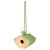moses. Leaf & Flower Bird House, Small House for Hanging