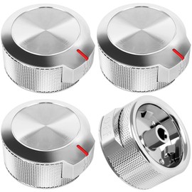 W11156487 W10823529 Oven Range Knob Replacement, Compatible with Whirlpool KitchenAid Oven Stove Control Knobs - 4 Pack