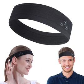 Sports Headband Ipx5 Waterproof Headphones Wireless Sleep Bluetooth Headband Adjustable Size Fits The Head Bluetooth Headband for Sleeping