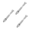 LALAFINA 3pcs Swivel Head Pin Vise Precision Hand Drill Tool