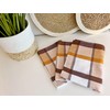 Zollner 014 Set of 4 Tea Towels, Cotton, 50 x