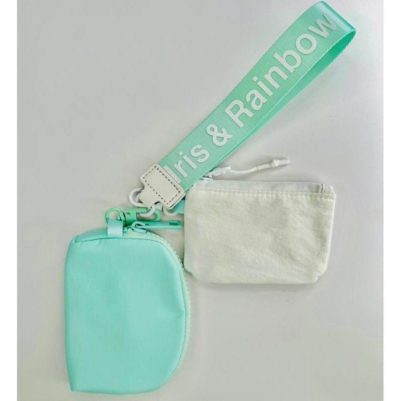 The Iris Pouch Wristlet (#8049-2) Simplify Your Routine:_Black/White Leopard