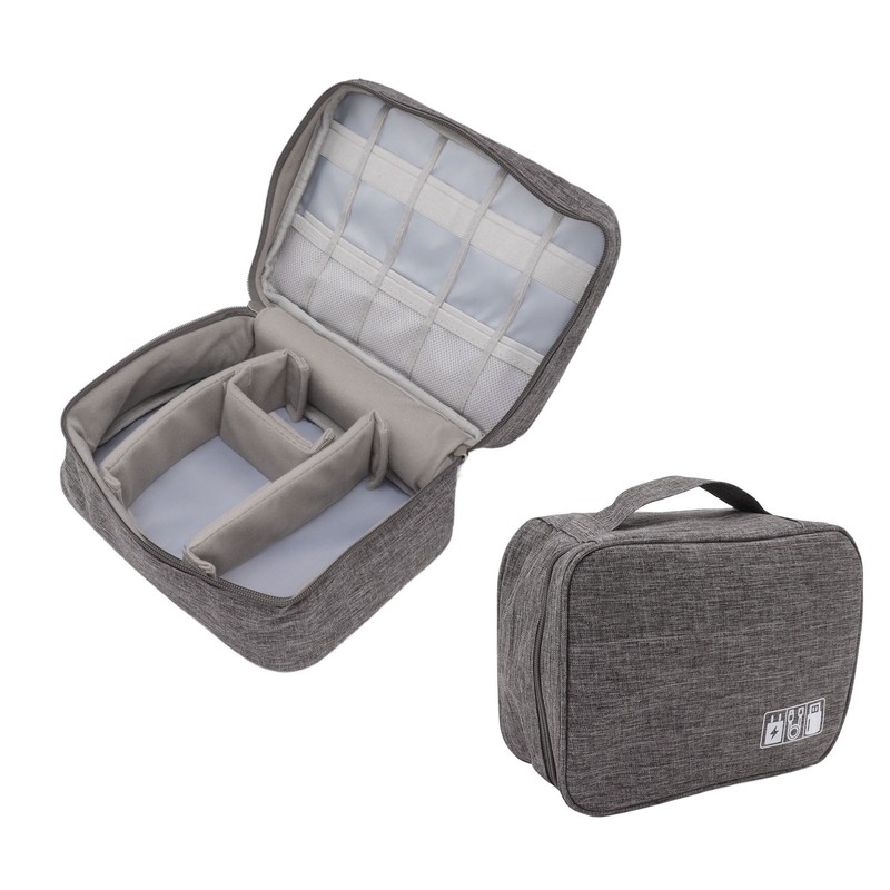 Portable Cord Bag Electronic Accessories Carry Case Waterproof Electronic Storage