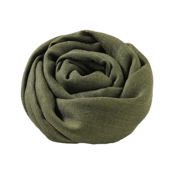 [Ttoitv] Gauze Scarf, Large Scarf, Summer, Cotton, Cotton, [Cool, Thin,