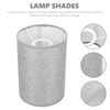 VANZACK Tall Drum Lamp Shade: Linen Table Lamp Cover -
