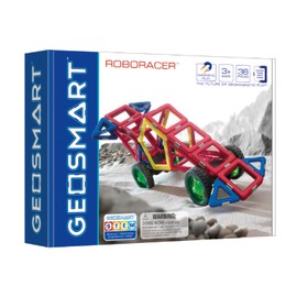 GeoSmart – RoboRacer, Magnetic Construction Set, 36 pcs, 3+ Years