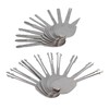 21Pcs Car Maintenance Tools Stainless Steel Accuracy Heavy Duty Pick