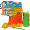 Liberty Imports Beach Builder Create-A-Sand Castle Building Kit for Kids