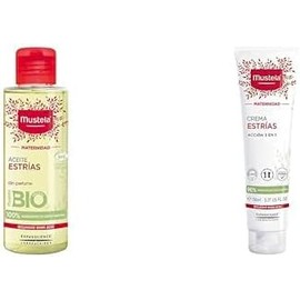 Mustela. Aceite Prevencion Estrias 105ml hidrata + Mustela. Crema Corporal Anti Estrias 150ml elasticidad