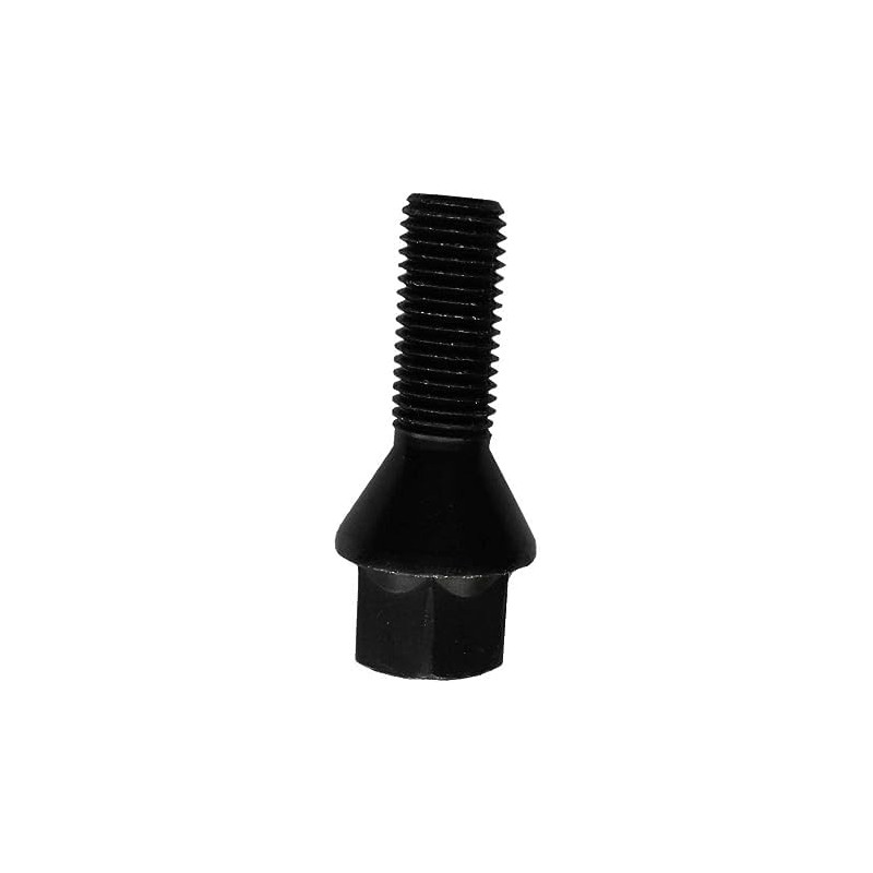 10 Wheel Bolts Wheel Bolts Taper Collar Black M14 x