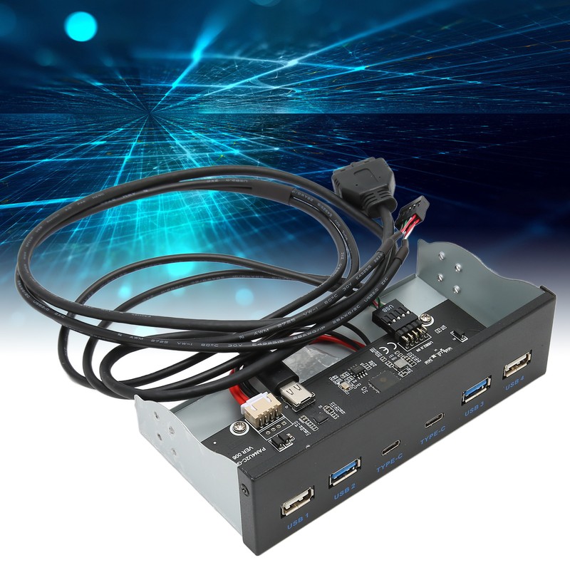 USB3.1 Front Panel Header GL3523 Chip High Speed 5Gbps 6