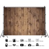 Rustic Wood Backdrop for Photography 10x8ft Fabric Wooden Backdrops for