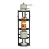 Supfirm 5-Tier Multifunctional Adjustable Pan & Pot Rack for Kitchen,