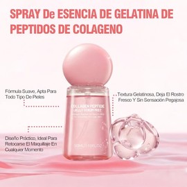 Bruma Hidratante Con Péptidos de Colágeno, Apta Para Todo Tipo de Pieles, Hidratante y Reafirmante - 50 ml/1,69 fl.oz