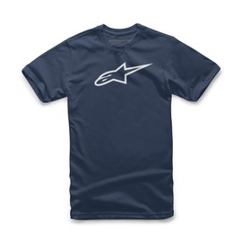ALPINESTARS Men's Ageless Classic T-Shirt, Navy/White, Medium
