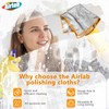 Glass Polishing Cloth Streak Free Miracle Microfiber Cleaning Cloth Lint