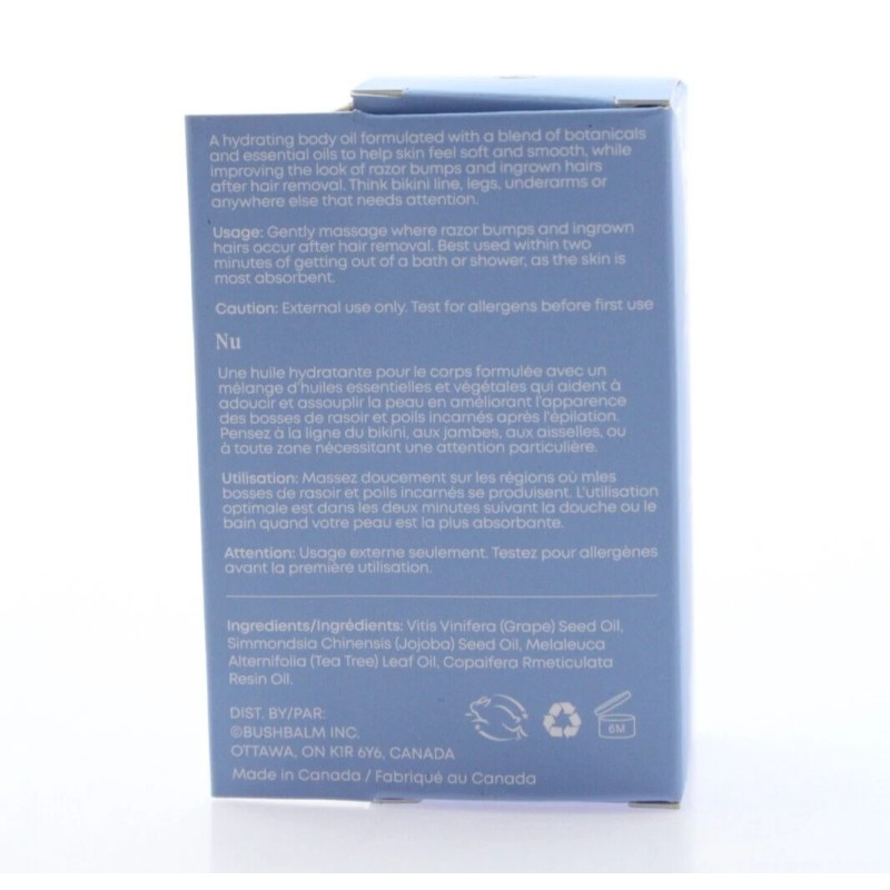 Bushbalm Bush Balm : INGROWN HAIR OIL (Nude) - 5mL