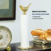 Luxurious Gold Paper Towel Holder Countertop，Brass Paper Towel Holder for