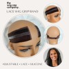Lace wig grip band with elastic back. Fully adjustable wig