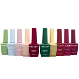 Chaun Legend UV LED Gel Nail Polish 0.5 Ounce Long Lasting, Bubble Free, Quick Dry High Shine - Holiday Collection 2024