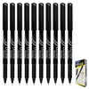 MERCURY Brito Fineliner Pens, BLACK, Ultra Fine Point (0.3mm), Pack