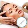 Gatuida Stainless Steel Eyelid Forceps Meibomian Gland Expressor Tweezers for
