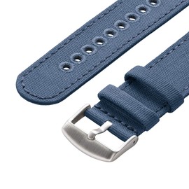 Archer Watchstraps Canvas Quick-Release Replacement Straps Watchstrap with Quick-Release Buckle Various Colours 18 mm 20 mm 22 mm