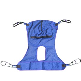 JGKwong Universal Full Body Mesh Lift Sling with Commode Opening,Polyester Slings for Patient Lifts -Compatible with Hoyer, Invacare, McKesson, Drive, Lumex, Medline, Joerns (X-Large)