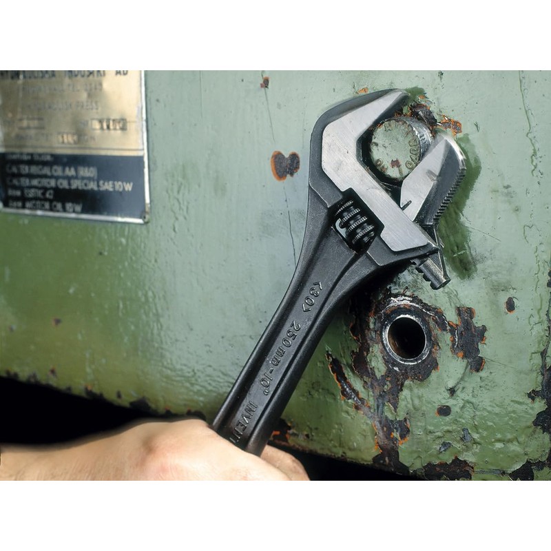 15" SAE Adjustable Industrial Black Finish Wrench