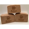 Homemade Spiced Red Tea Chunky Jumbo Beer Soap Bars, Lot