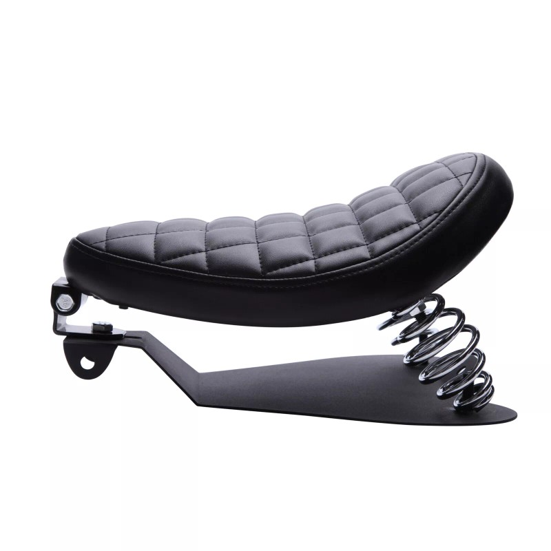 KEEPDSGN Motorcycle Spring Solo Seat For Harley Sportster Iron 48