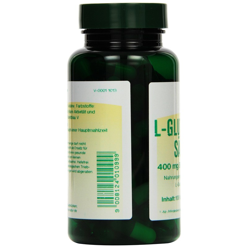 Bios L-Glutamic Acid 400 mg 100 Capsules Pack of 1