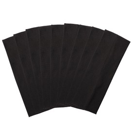 SUSUNATURE Black Headbands for Women 9 PCS Soft Cotton Cloth Stretchy Hair Bands Sweat Thick Headband Non Slip Head Bands for Women's Hair