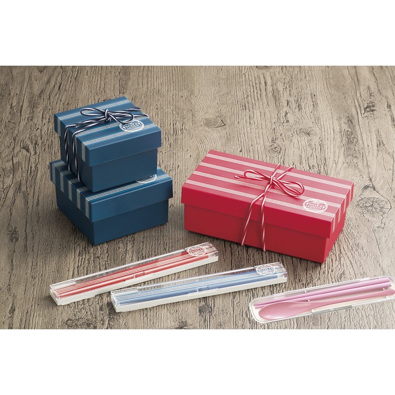 Vario Lunch Spoon & Chopsticks Pink 4512951106749