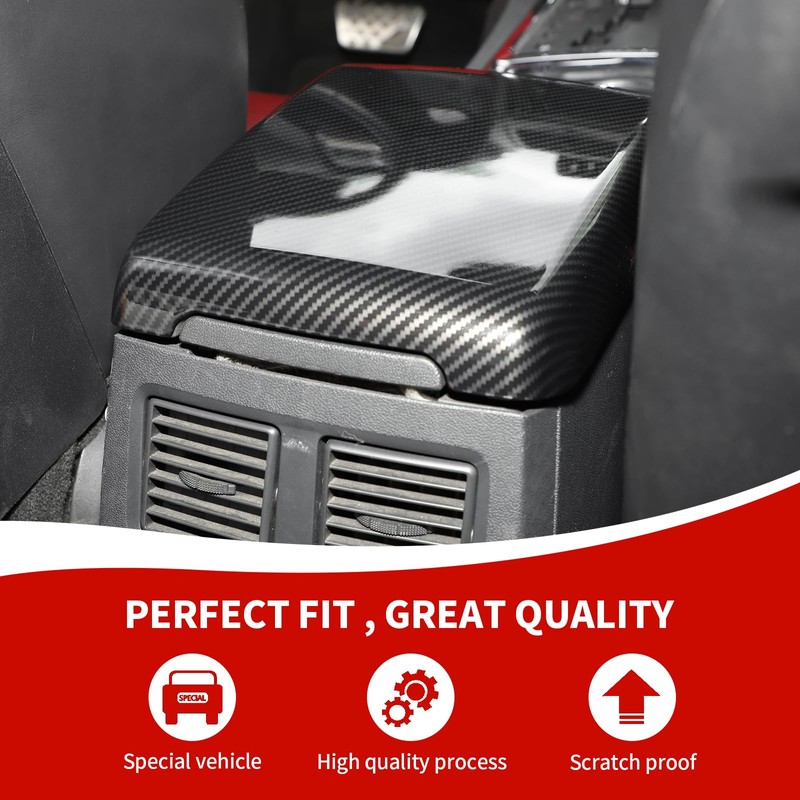 Center Console Cover Armrest Box Waterproof Protector Pet Pad Compatible