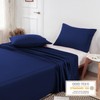Lirex Flat Sheet, Full Size Extra Soft Brushed Microfiber 1800