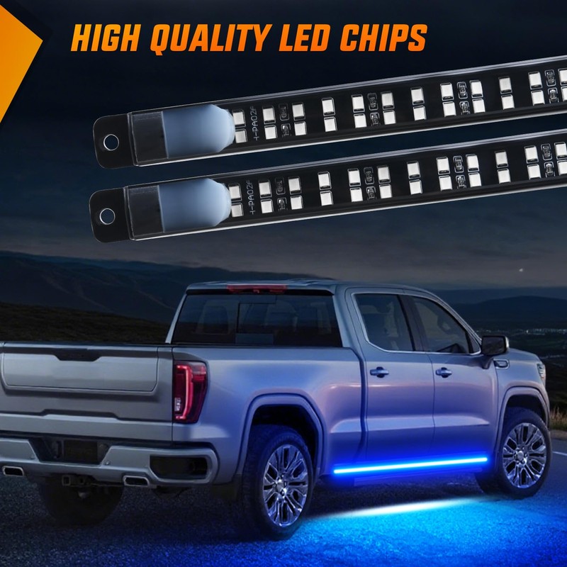 Nilight 2PCS 70 Inch Emergency Strobe Light Strip with Controller