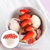 WELANE Fruit Sticks, 100 PCS Red Heart Cocktail Picks for