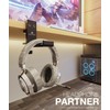 APPHOME New Foldable Headphone Stand Hanger Holder Aluminum Headset Soundbar