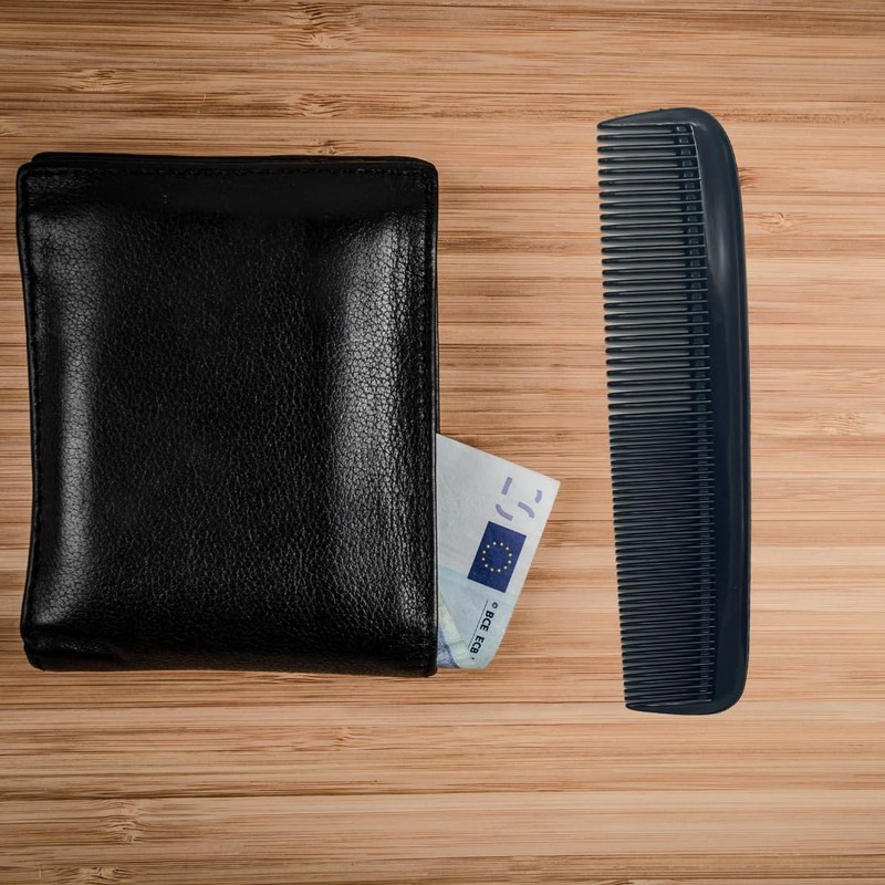 G.B.S Pocket Comb 12 Pack – Black Coarse/Fine & All