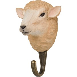 WILDLIFEGARDEN Wildlife Garden WG4517 Sheep Hook - Hand Carved Hook Made of Wood and Metal - The Pet Collection