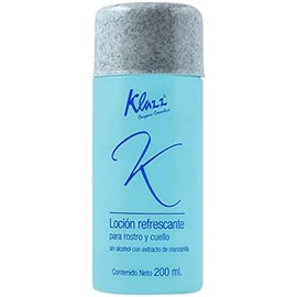 Loción Refrescante Para Rostro y Cuello con Extracto de Manzanilla y Extractos de Origen Vegetal.