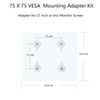 NOBER VESA Mount Adapter Bracket Kit Non-VESA Mounting Universal for