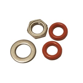 Barrel Brew Weldless Mounting kit for Bulkhead Thermowell Brew Kettle Thermometer Ball Valve