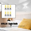 6PCS GY6.35 Bulb 5W COB Light Bulb 500lm Silicone Ceiling