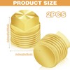 2 Pcs Boat Drain Plug, Solid Brass Boat Plug 1/2