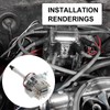 HEI Distributor Clear Cap Compatible with Chevy GM SBC V8