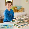 Melissa & Doug Puzzle Storage Rack - Wire Rack Holds